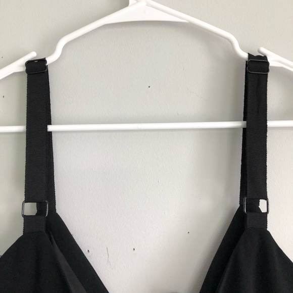 Cinq à Sept Audrey Ruffle Romper Black - Picture 10 of 13